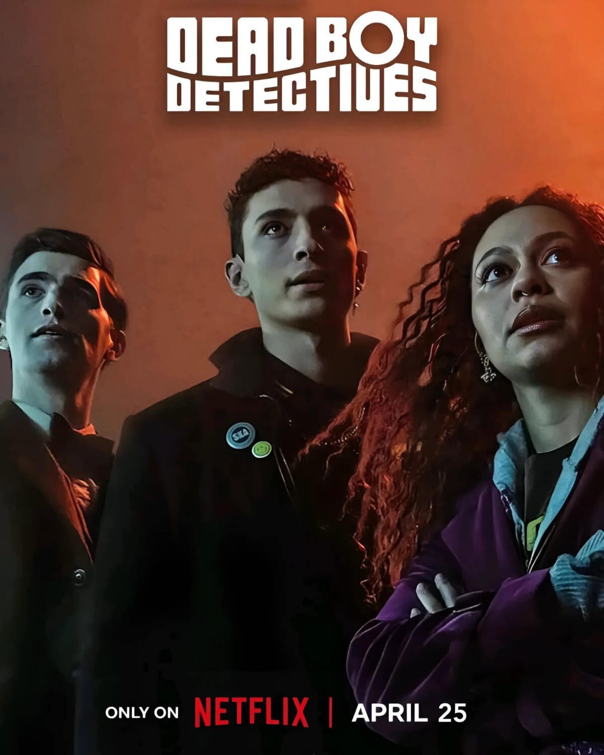 Poster promozionale di Dead Boy Detectives, in arrivo su Netflix il 25 aprile