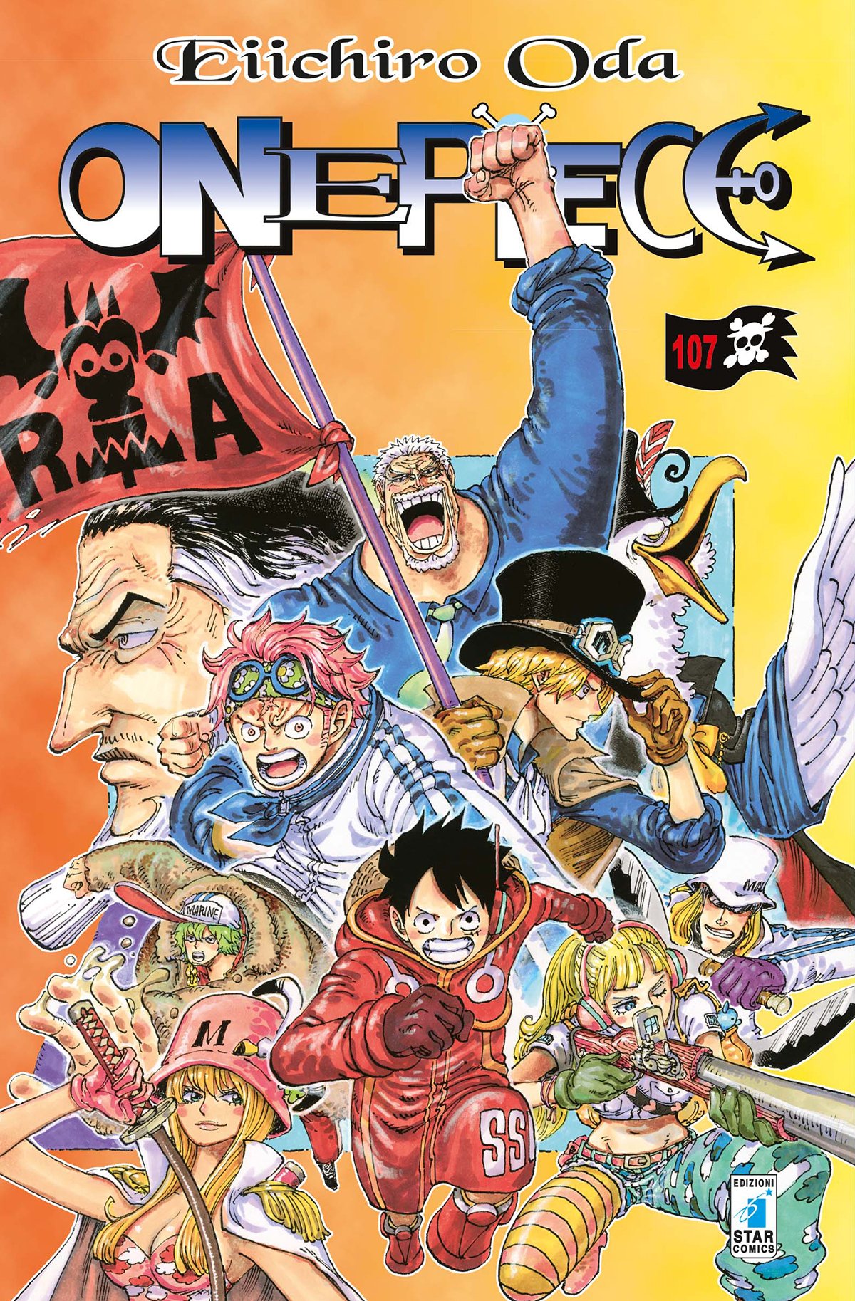 One Piece 107, tra le uscite manga Star Comics del 2 aprile 2024