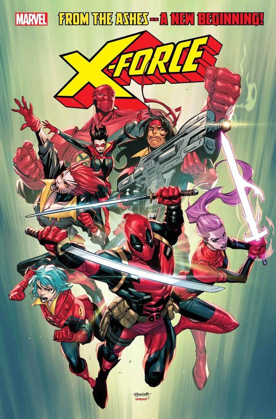 Cover di X-Force 1 di Stephen Segovia