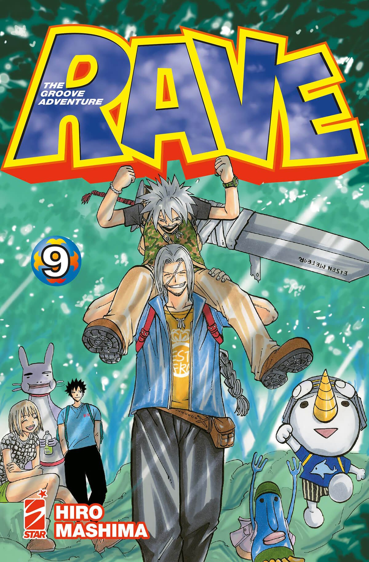 Rave - The Groove Adventure New Edition 9, tra le uscite manga Star Comics del 28 maggio 2024