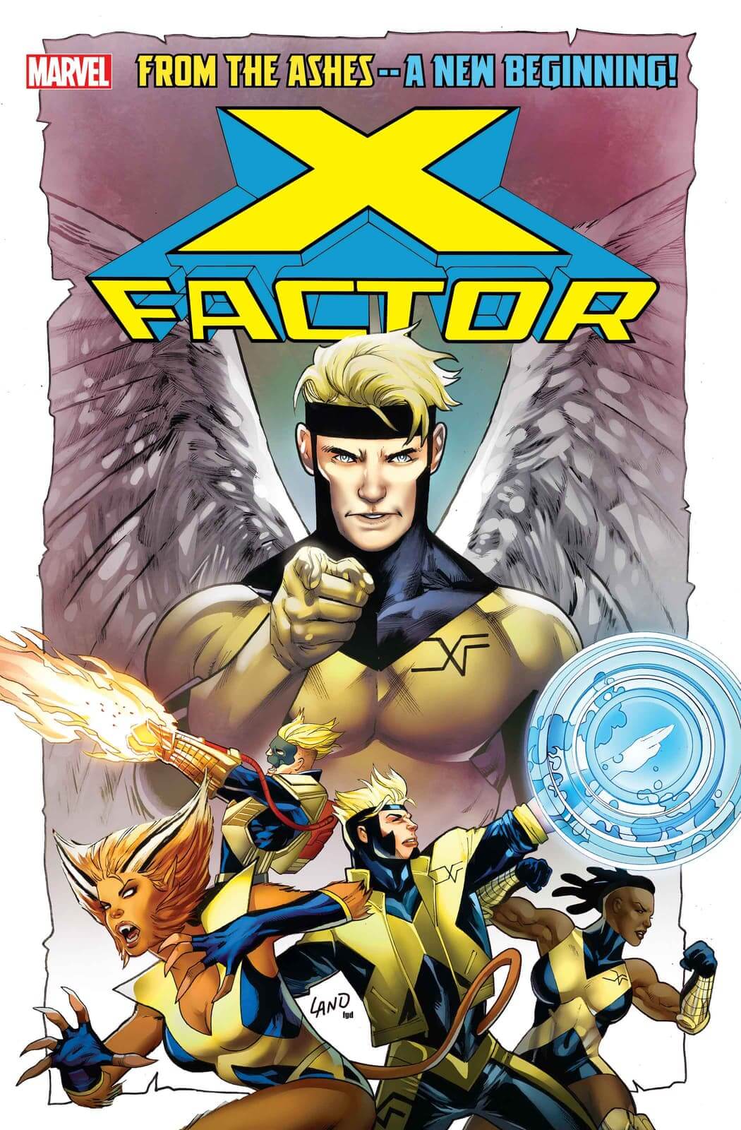 Cover di X-Factor 1 di Greg Land