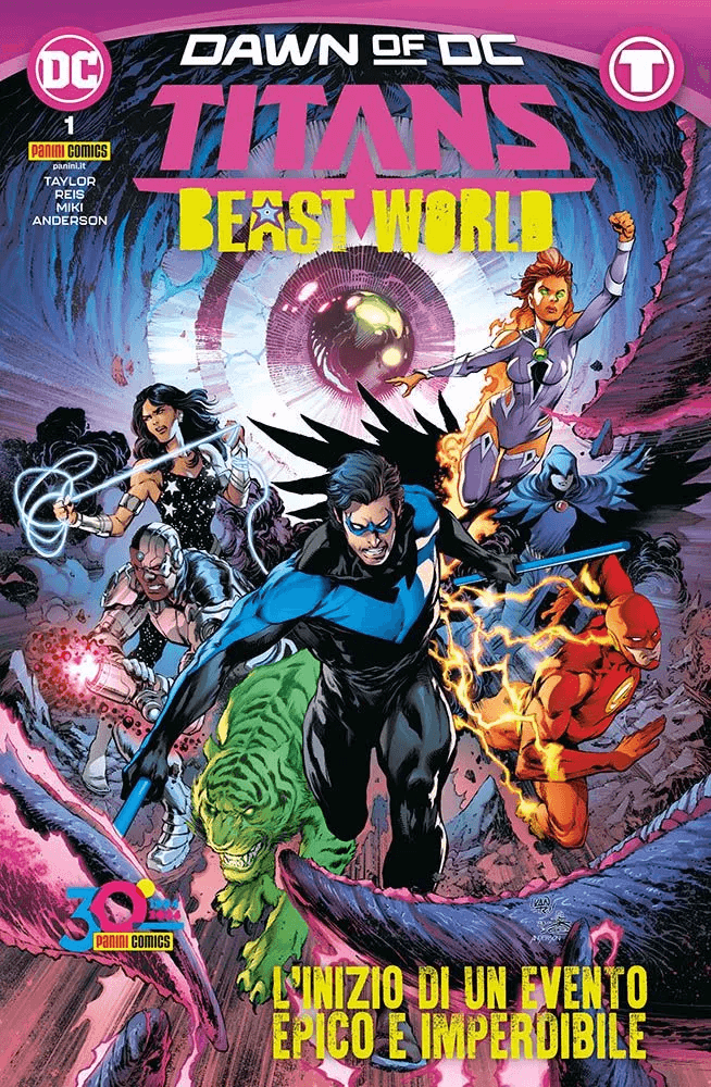 Titans: Beast World 1, tra le uscite DC Panini del 25 luglio 2024