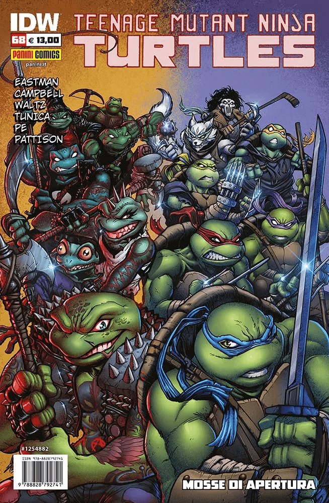 Teenage Mutant Ninja Turtles 68, tra le uscite Panini Comics del 25 luglio 2024