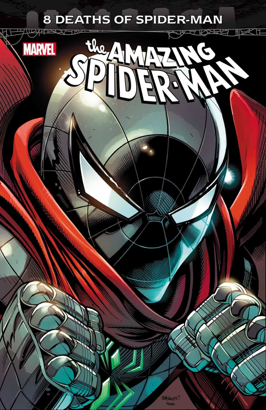 Cover di Amazing Spider-Man 62 di Ed McGuiness, secondo capitolo de Le 8 Morti di Spider-Man