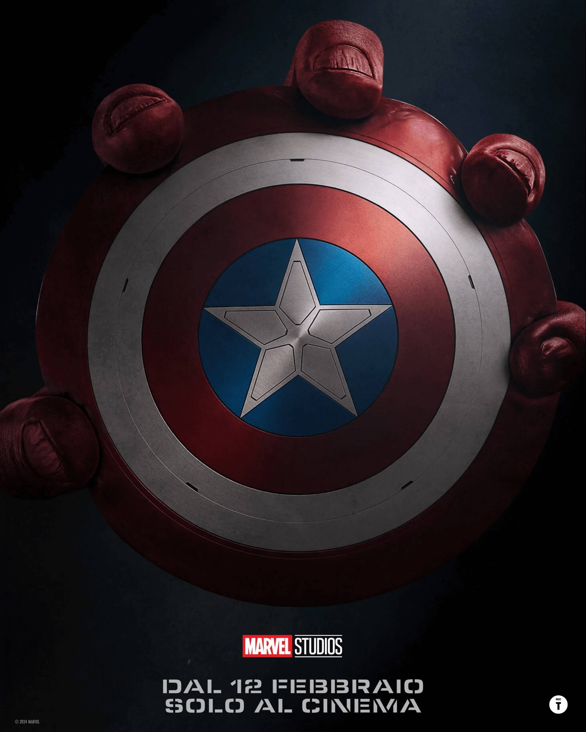 Teaser poster di Captain America: Brand New World