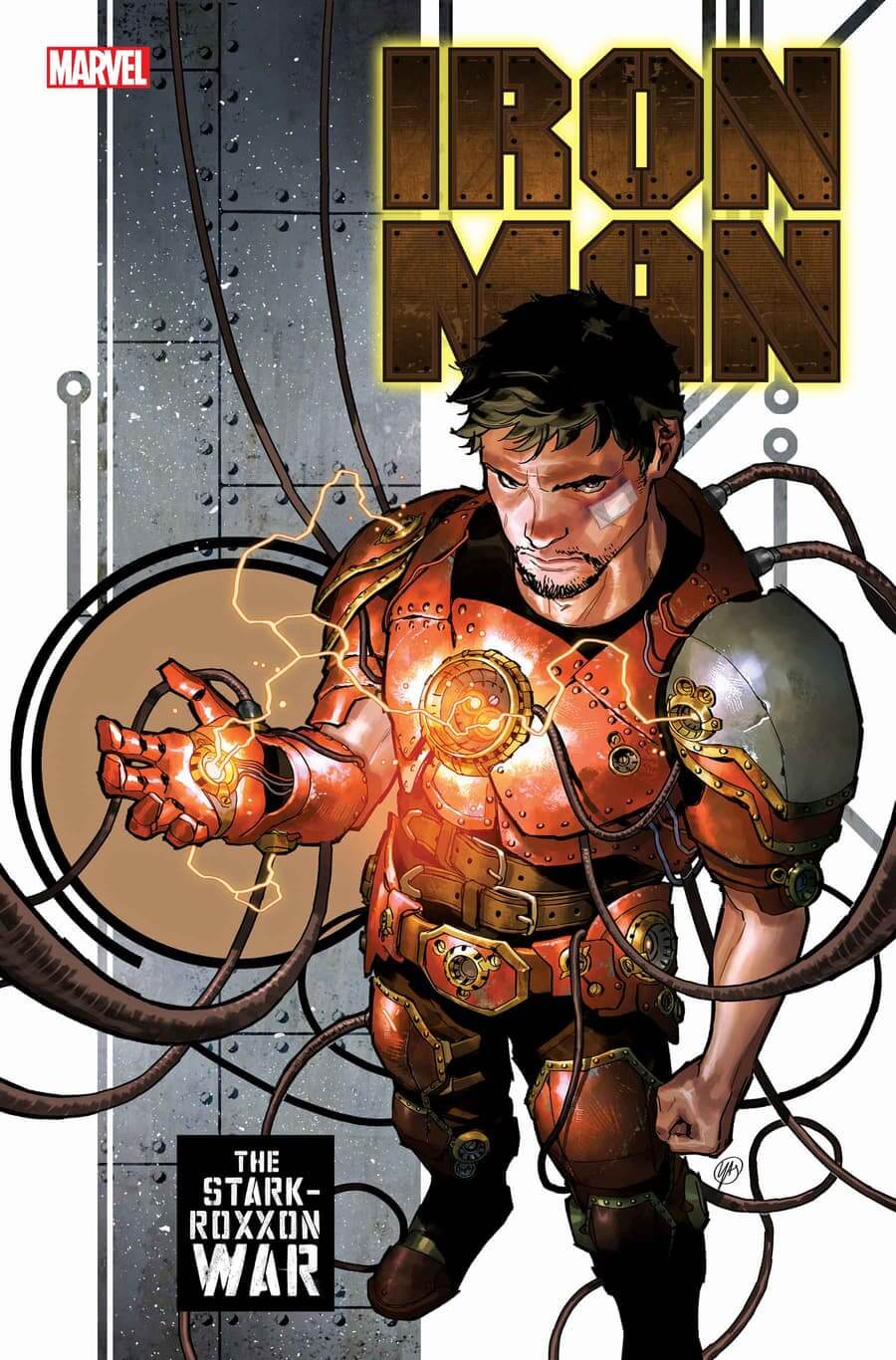 Cover di Iron Man 1 di Yasmine Putri, la nuova serie scritta da Spencer Ackerman