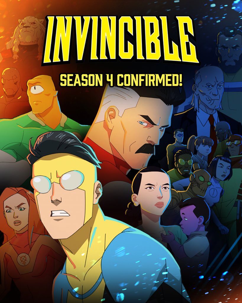 L'annuncio della quarta stagione di Invincible