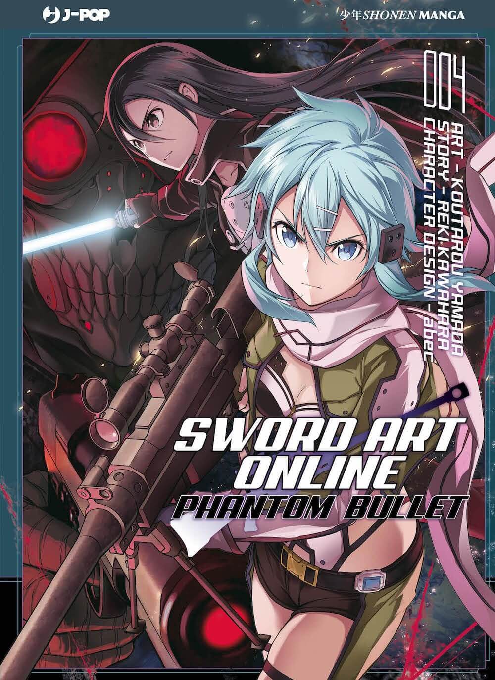 Sword Art Online - Phantom Bullet 4., tra le uscite J-POP Manga del 24 luglio 2024