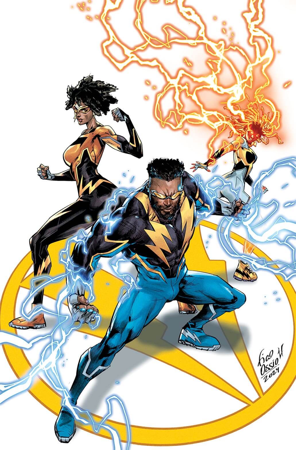 Cover di Black Lightning 1 di Fico Ossio