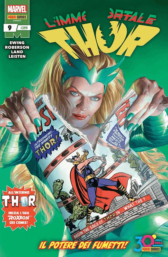 L'Immortale Thor 9, tra le uscite Marvel Panini del 8 agosto 2024