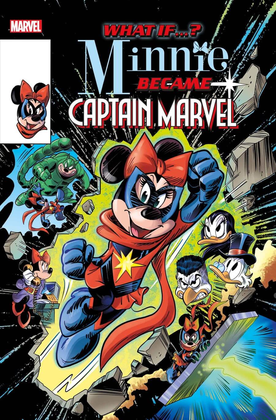 Cover di Marvel & Disney: What If…? Minnie Became Captain Marvel di Giada Perissinotto