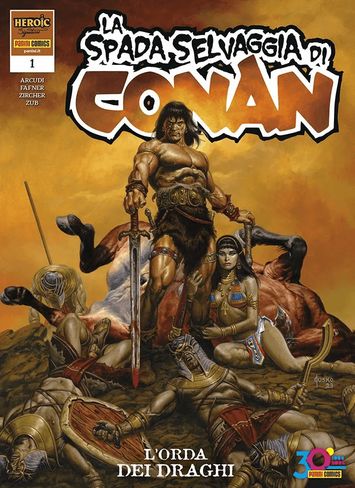 La Spada Selvaggia di Conan 1, tra le uscite Panini Comics del 29 agosto 2024