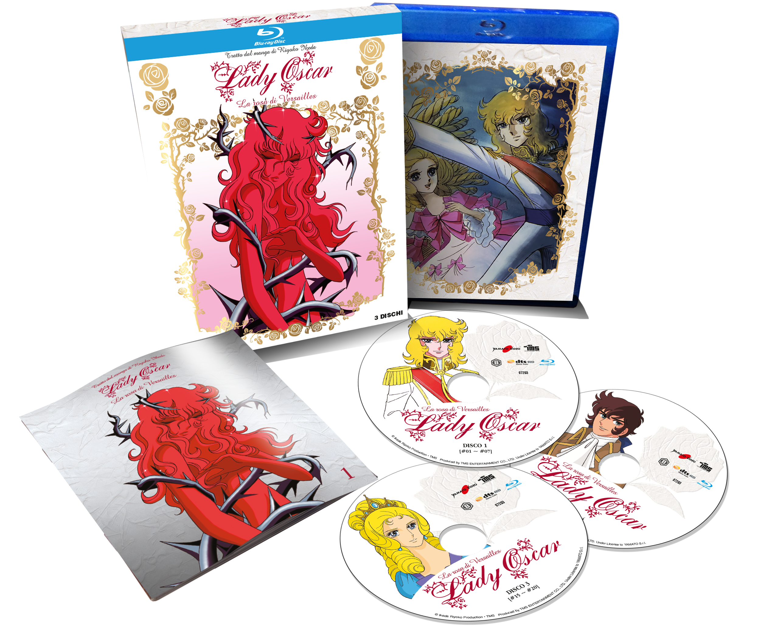 lady oscar blu ray aperto