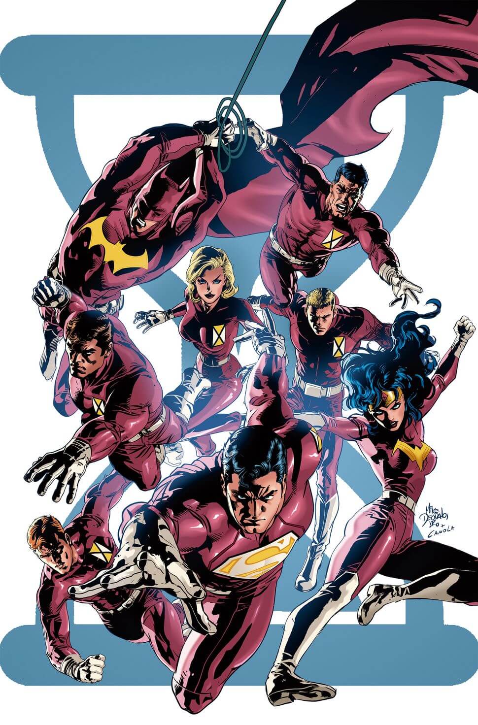 Cover di Challengers of the Unknown 1 di Mike Deodato Jr