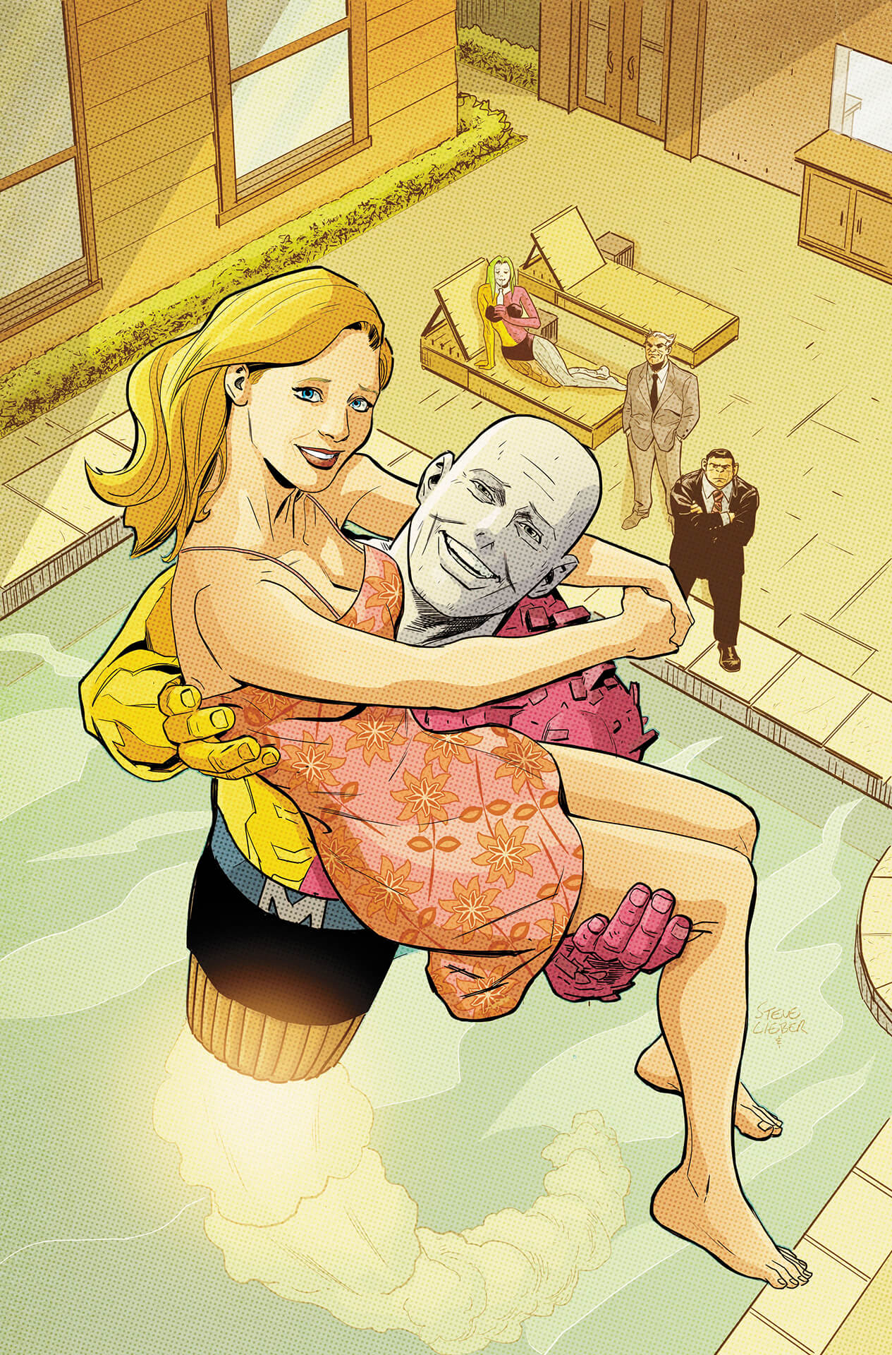 Cover di Metamorpho: The Element Man 1 di Steve Lieber