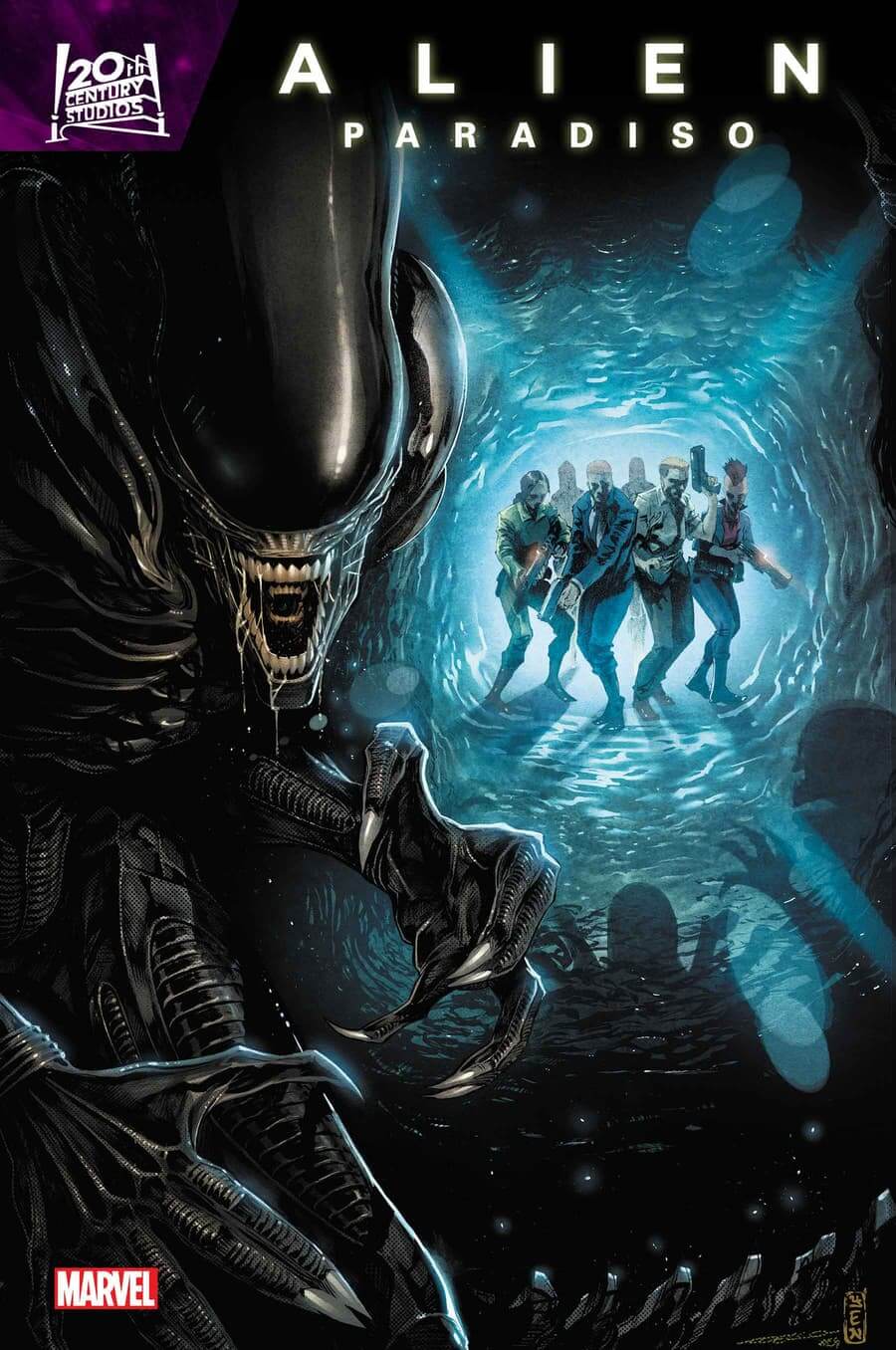 Cover di Alien: Paradiso 1 di Iban Coello