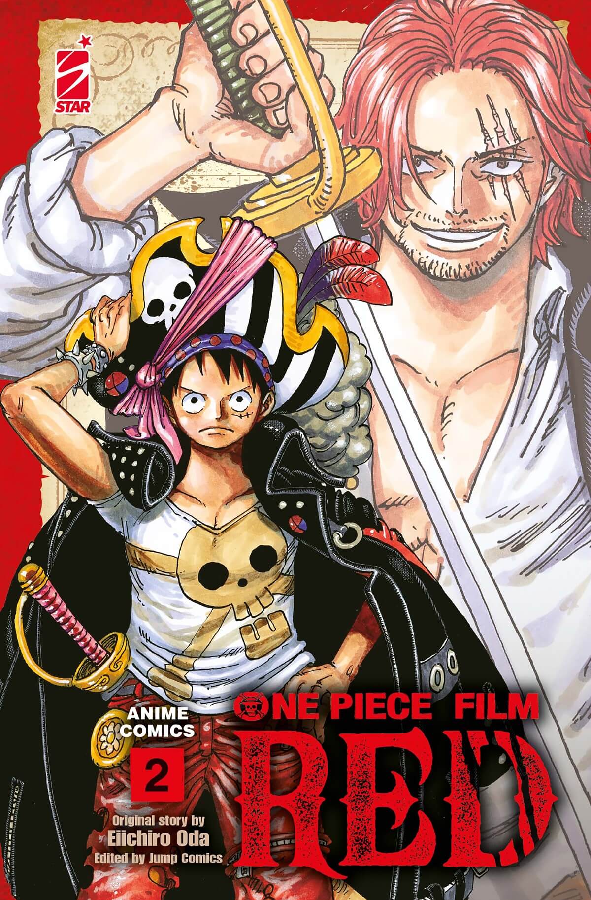 One Piece Film Red - Anime Comics 2, tra le uscite manga Star Comics del 1 ottobre 2024