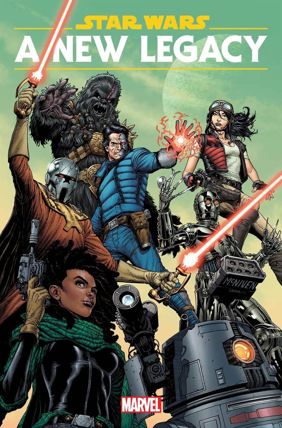 Cover di Star Wars: A New Legacy di Steve McNiven