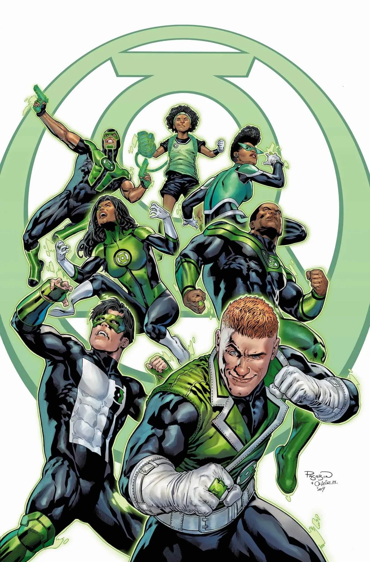 Cover di Green Lantern Corps 1 di Fernando Pasarin