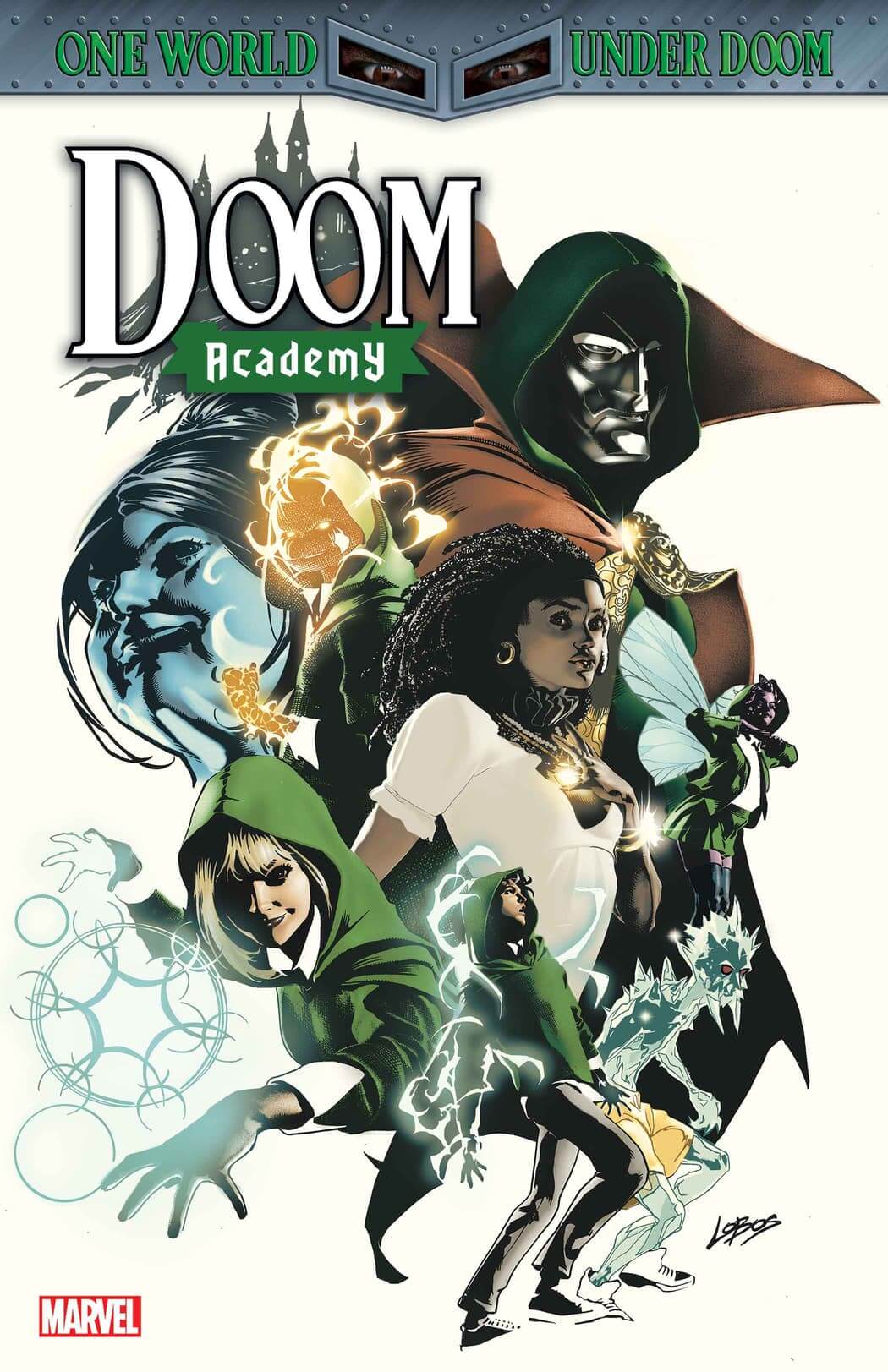 Cover di Doom Academy 1 di Pablo Villalobos