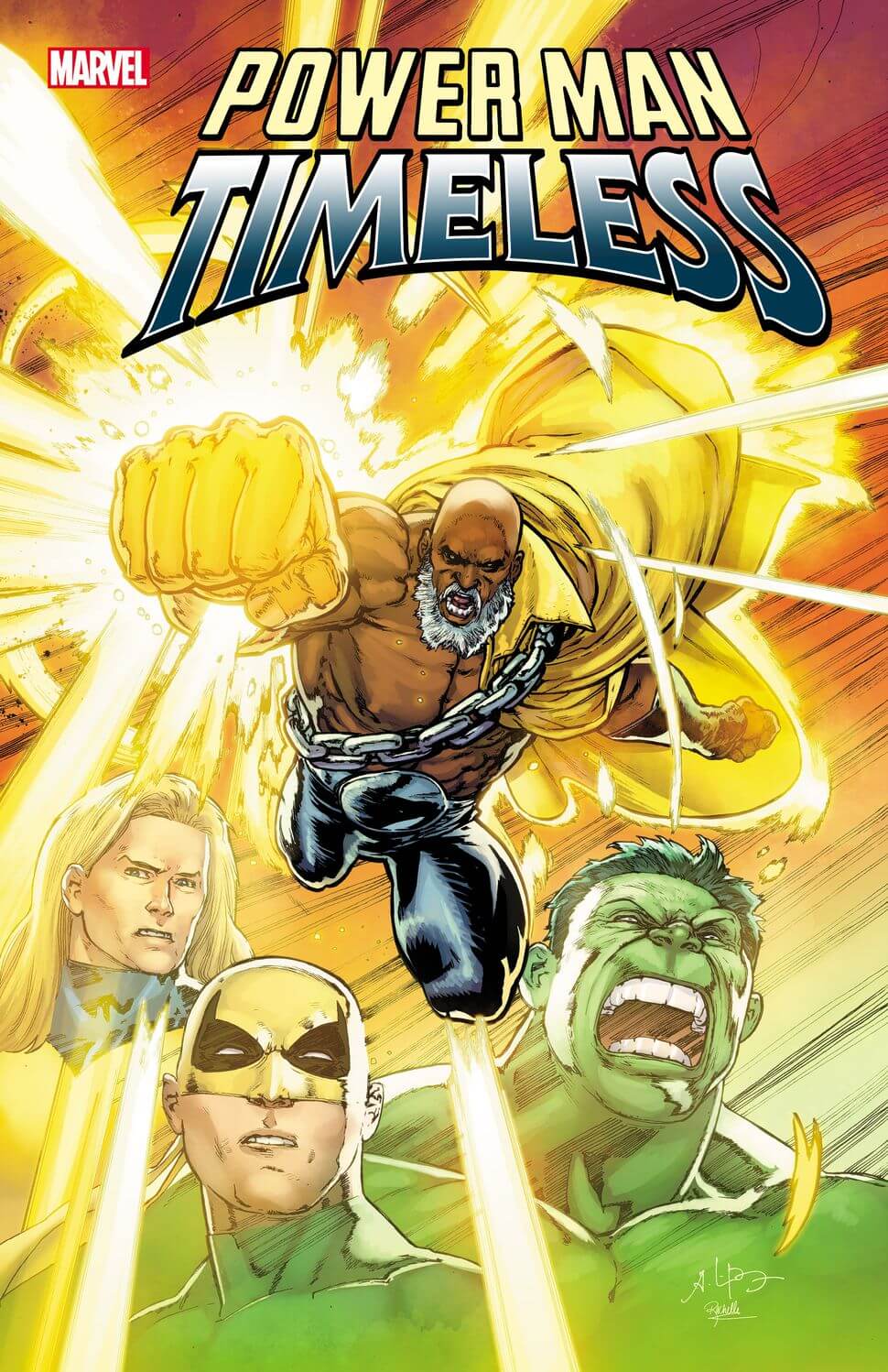 Cover di Power Man: Timeless 1 di Andrei Bressan