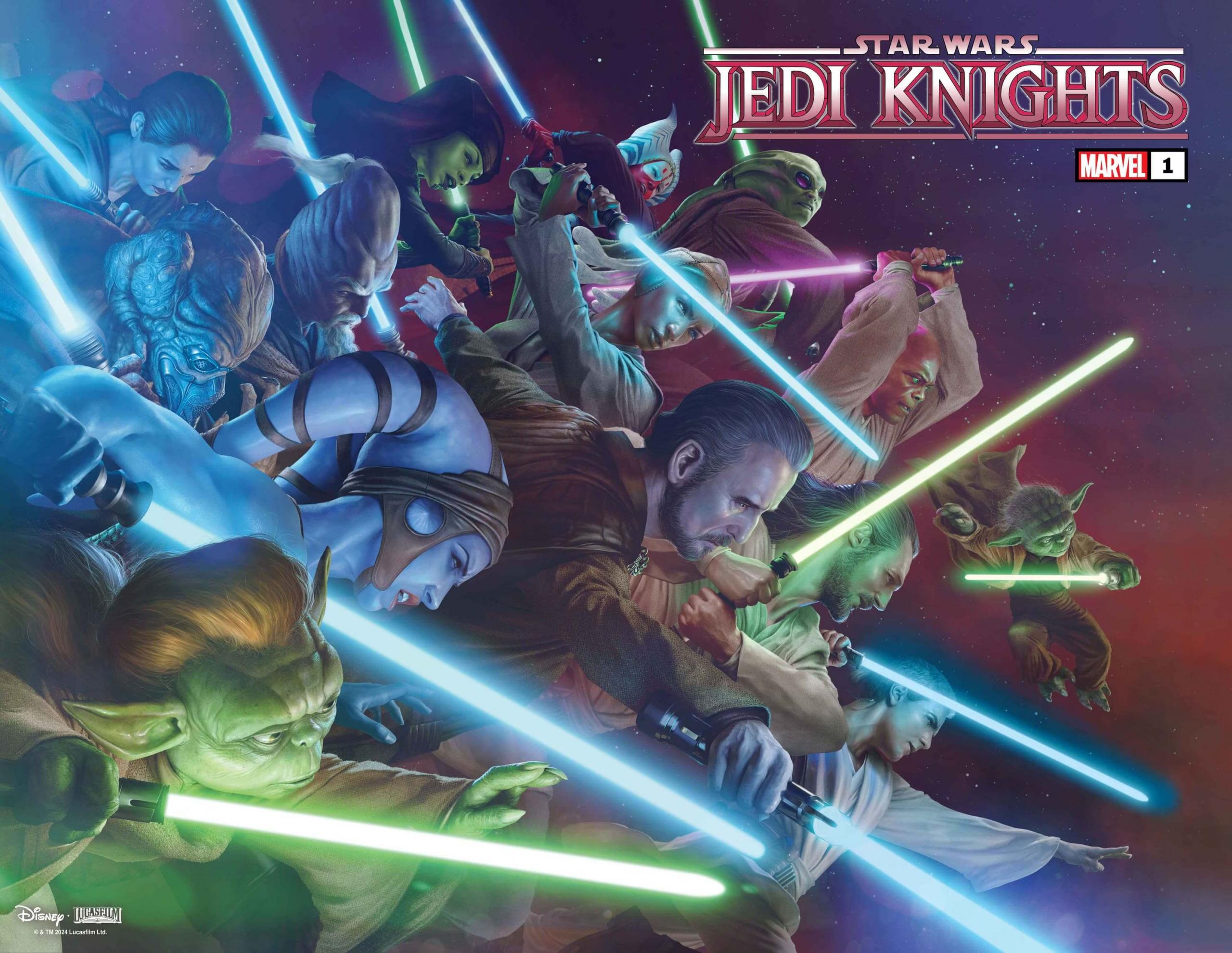 Cover di Star Wars: Jedi Knights 1 di Razzah