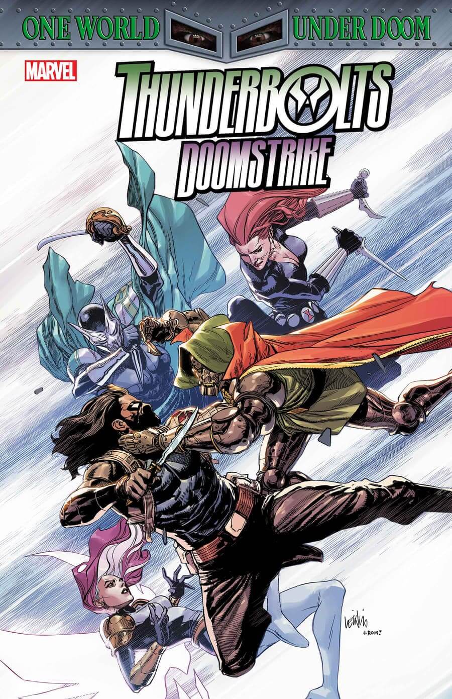 Cover di Thunderbolts: Doomstrike 1 di Leinil Francis Yu