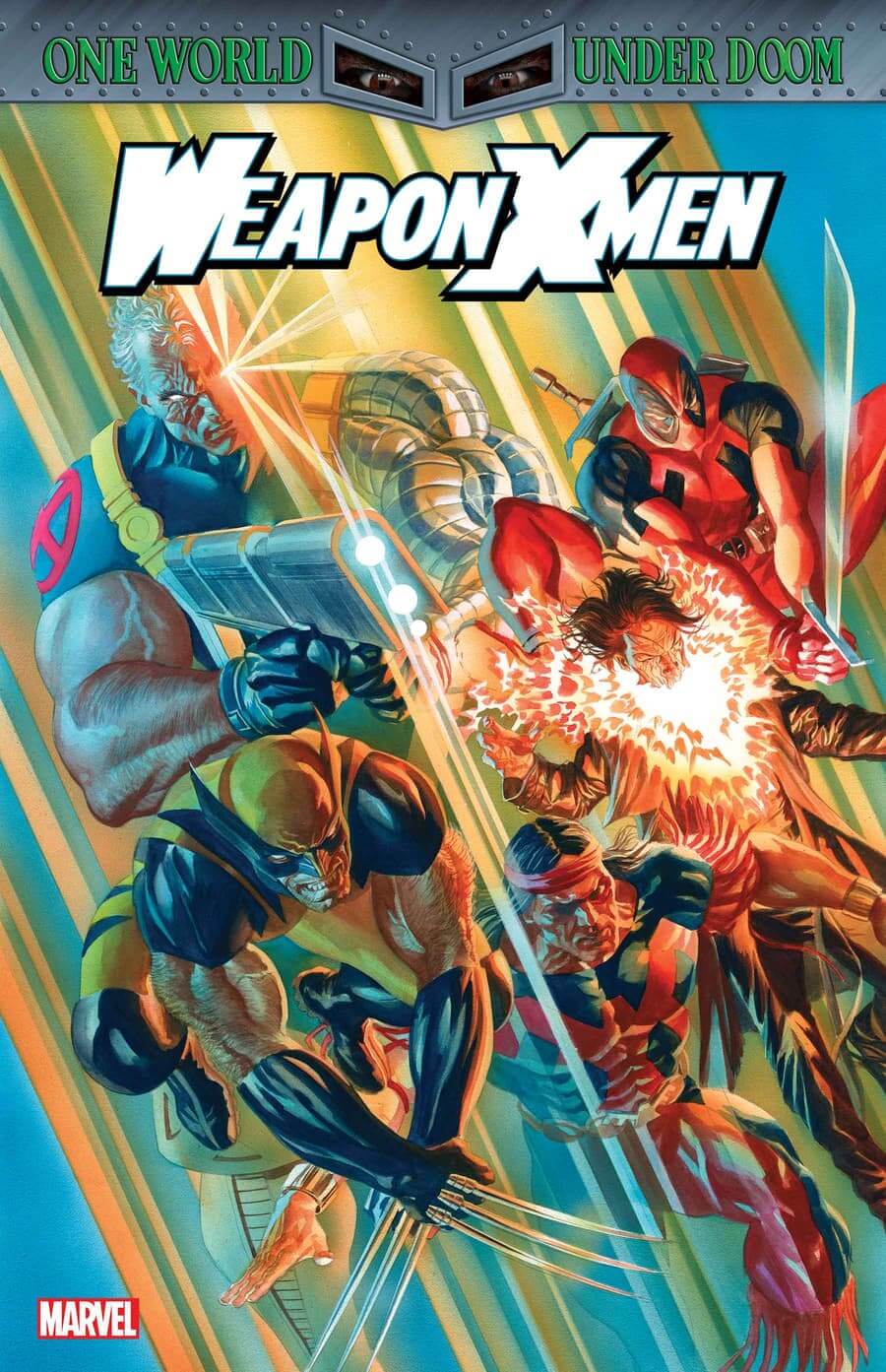 Cover di Weapon X-Men 1 di Alex Ross