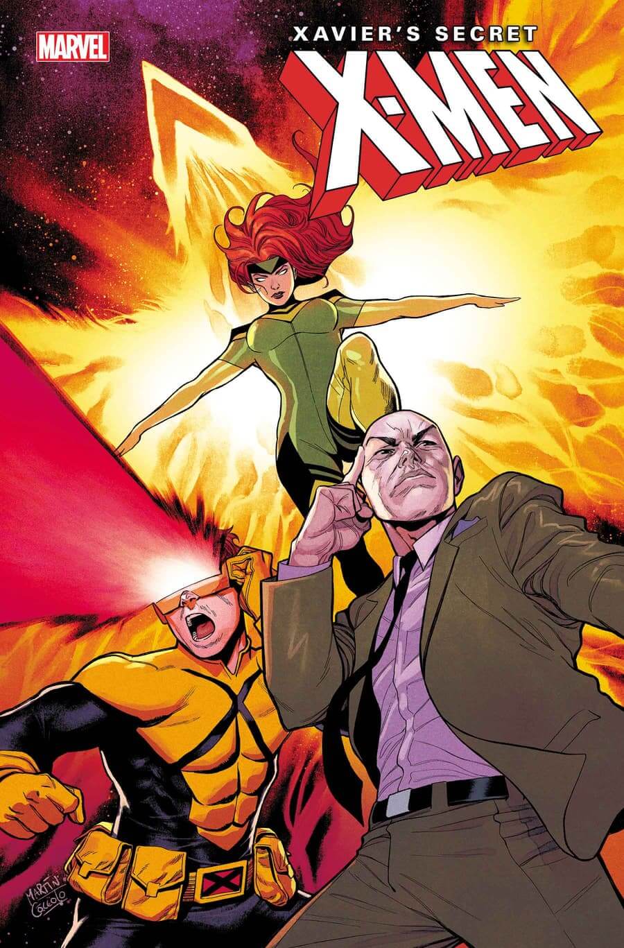 Cover di X-Men: Xavier's Secret di Martin Coccolo