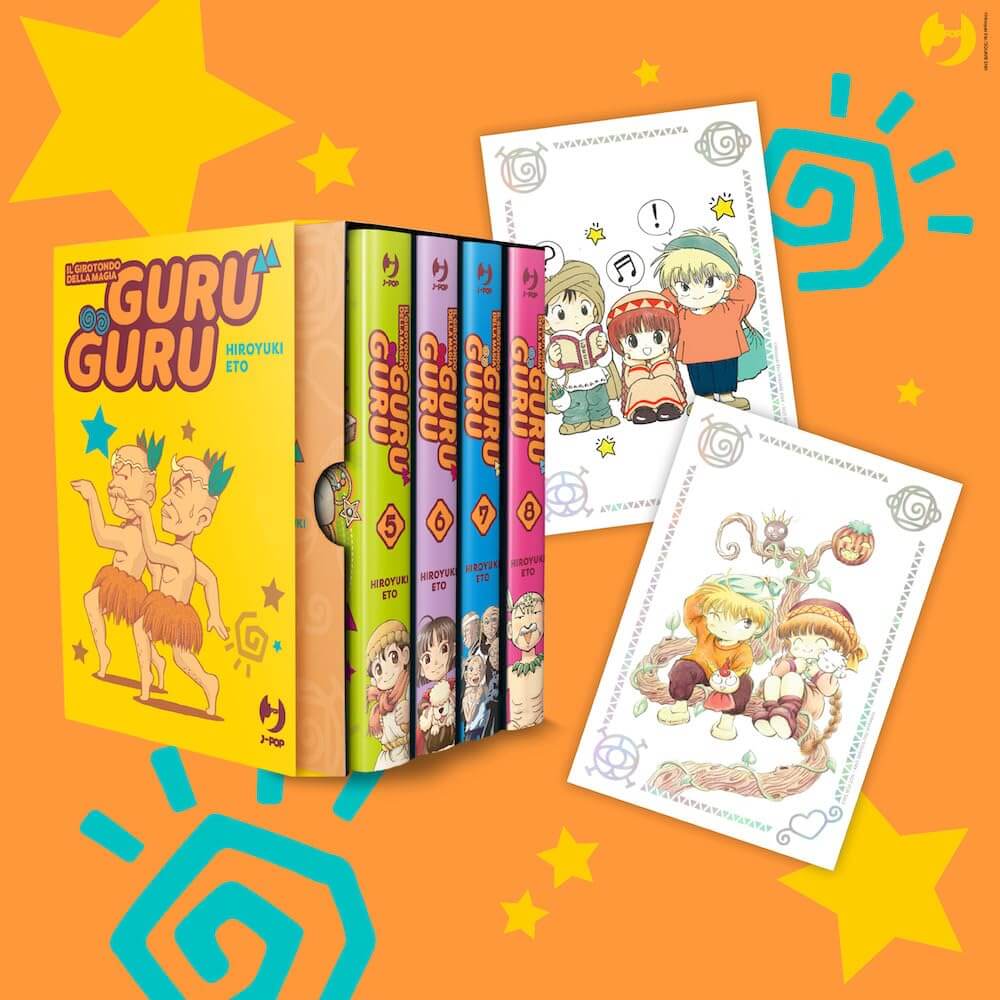 GuruGuru – Il girotondo della magia Cofanetto 2, tra le uscite J-POP Manga del 4 dicembre 2024