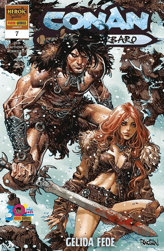 Conan il Barbaro 7, tra le uscite Panini Comics del 19 dicembre 2024