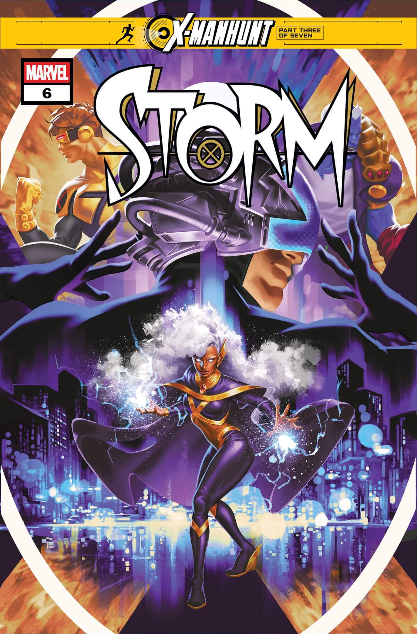 Cover di Storm 6 di Mateus Manhanini, terzo capitolo di X-Manhunt