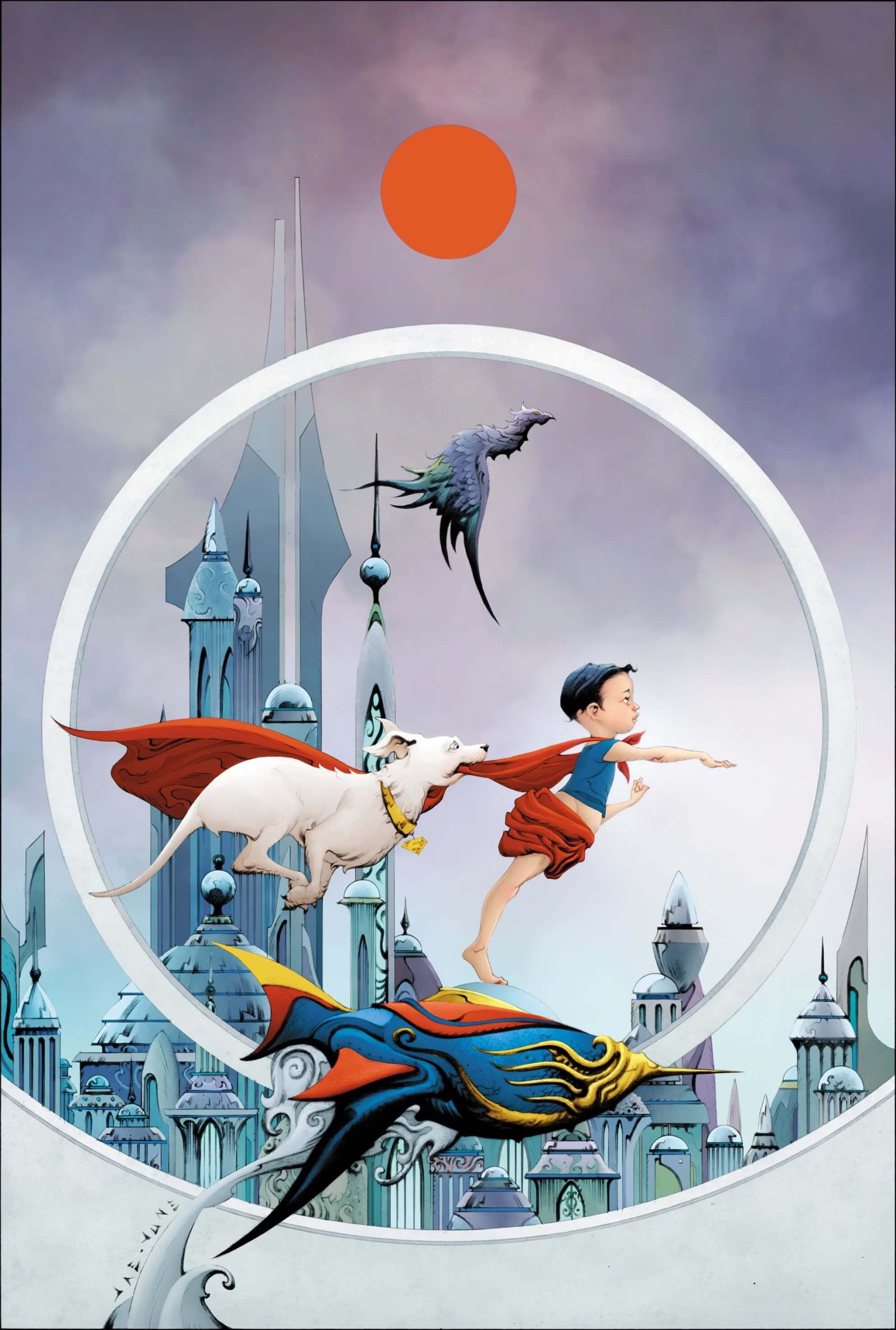 Cover di Krypto: The Last Dog of Krypton 1 di Jae Lee