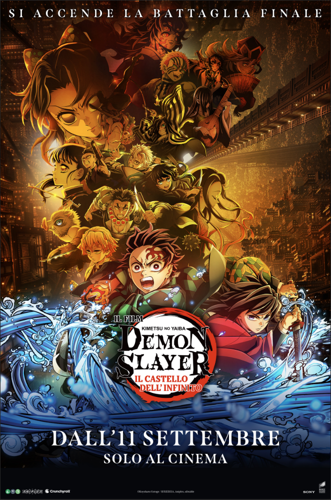 Demon Slayer il Castello dell’Infinito Arriva al Cinema preview