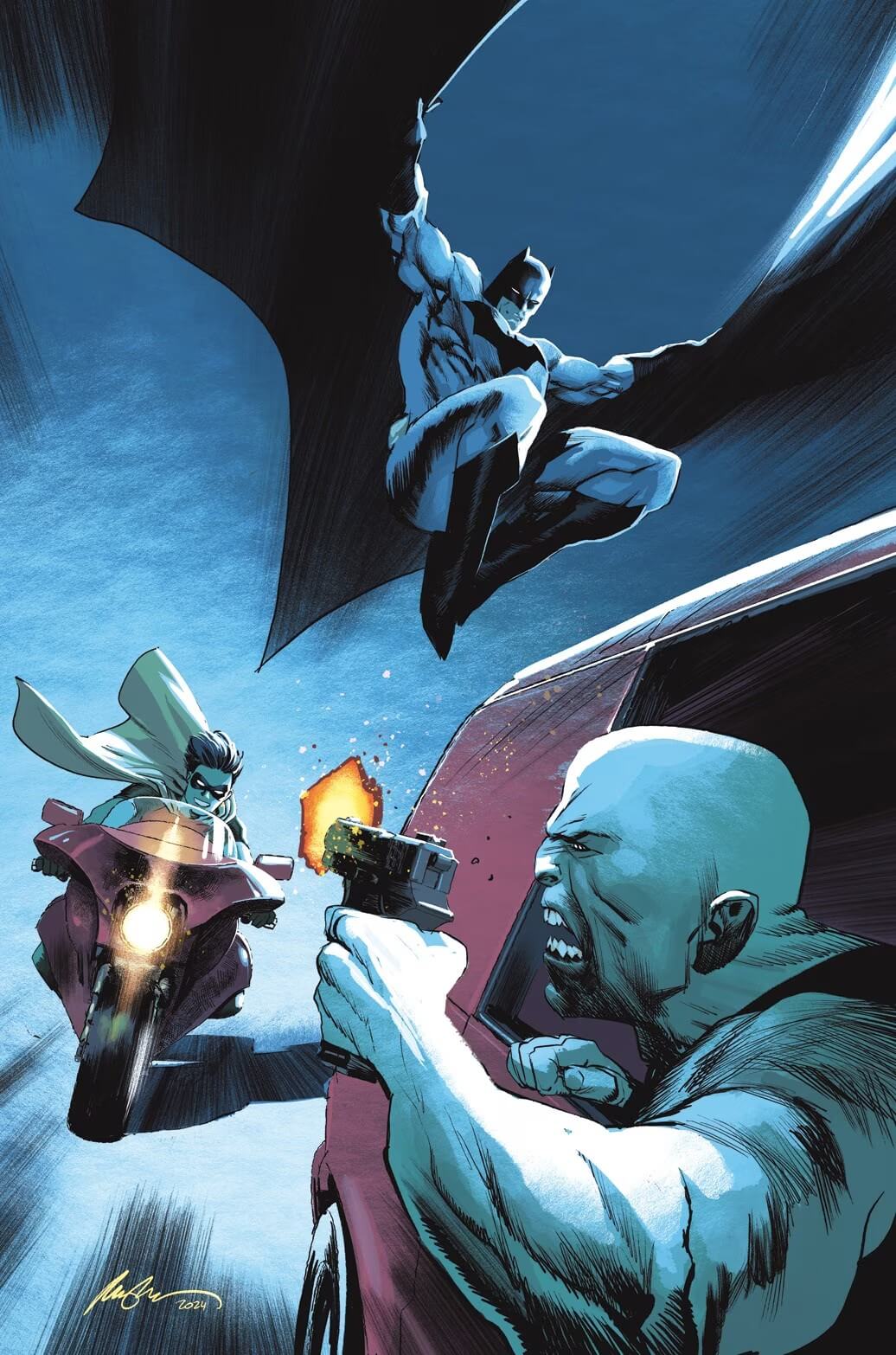 Variant Cover di Robin & Batman: Jason Todd 1 di Rafa Albuquerque