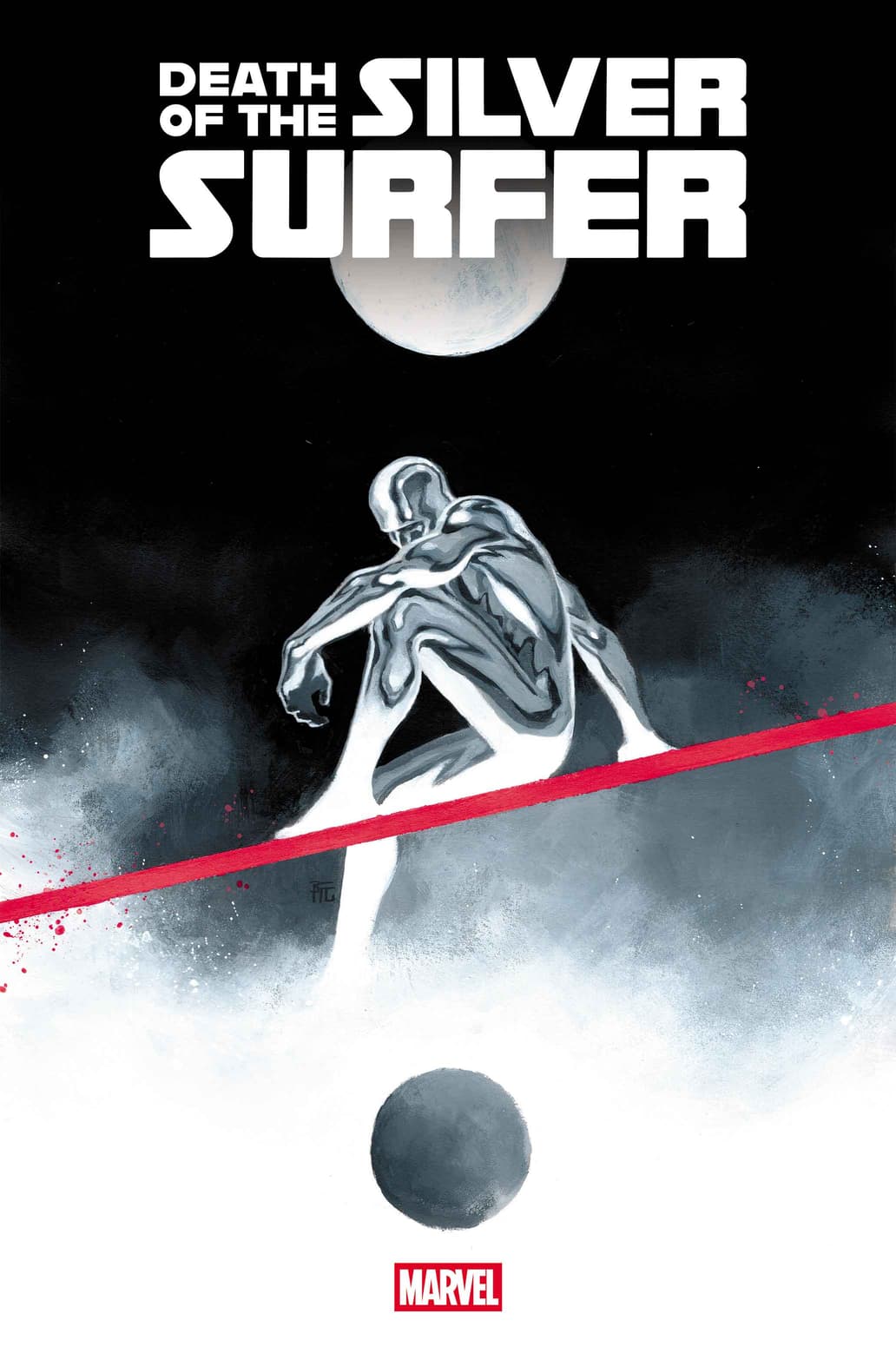 Cover di Death of the Silver Surfer 1 di Dike Ruan