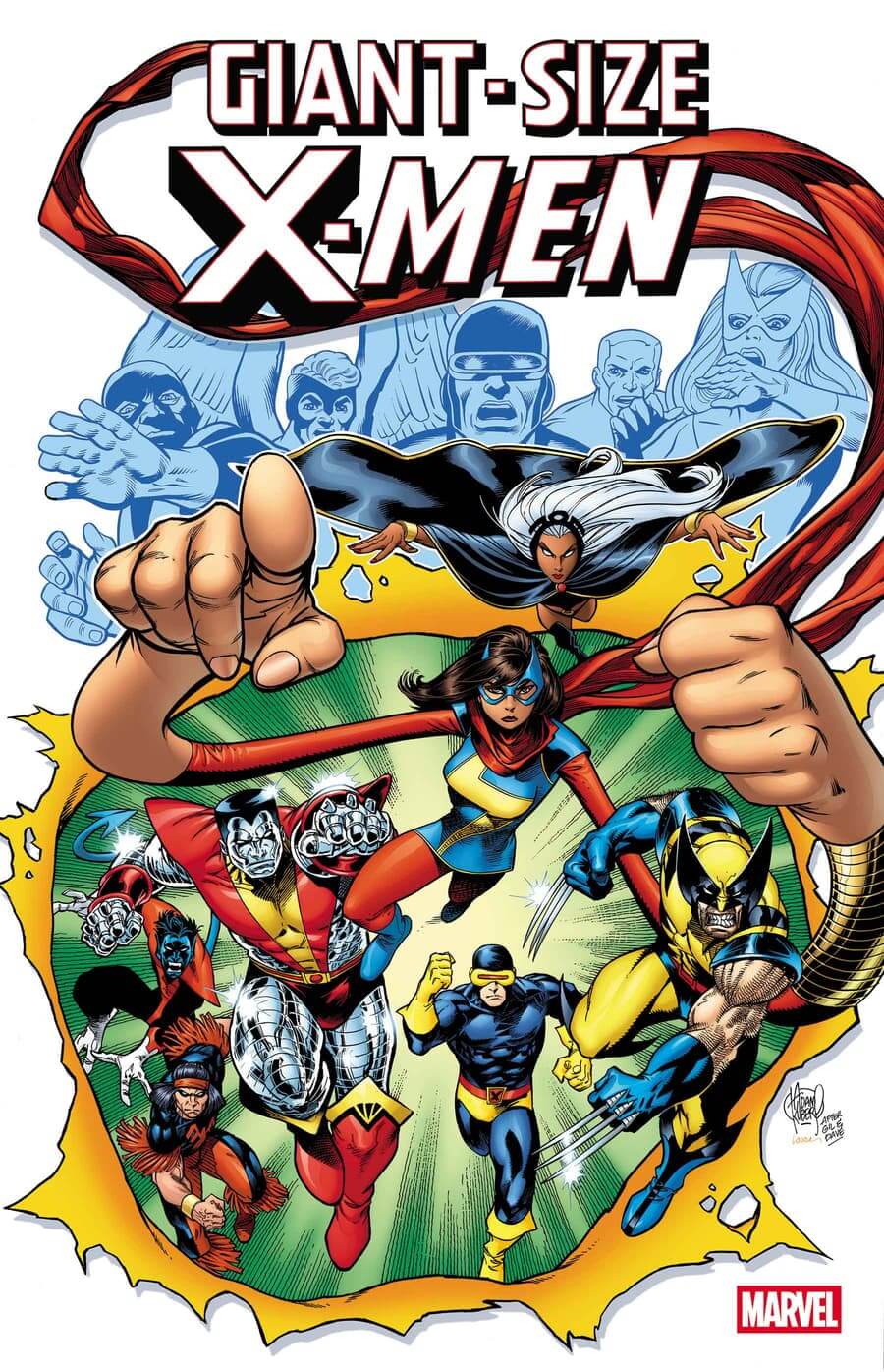 Cover di Giant-Size X-Men 1 di Adam Kubert