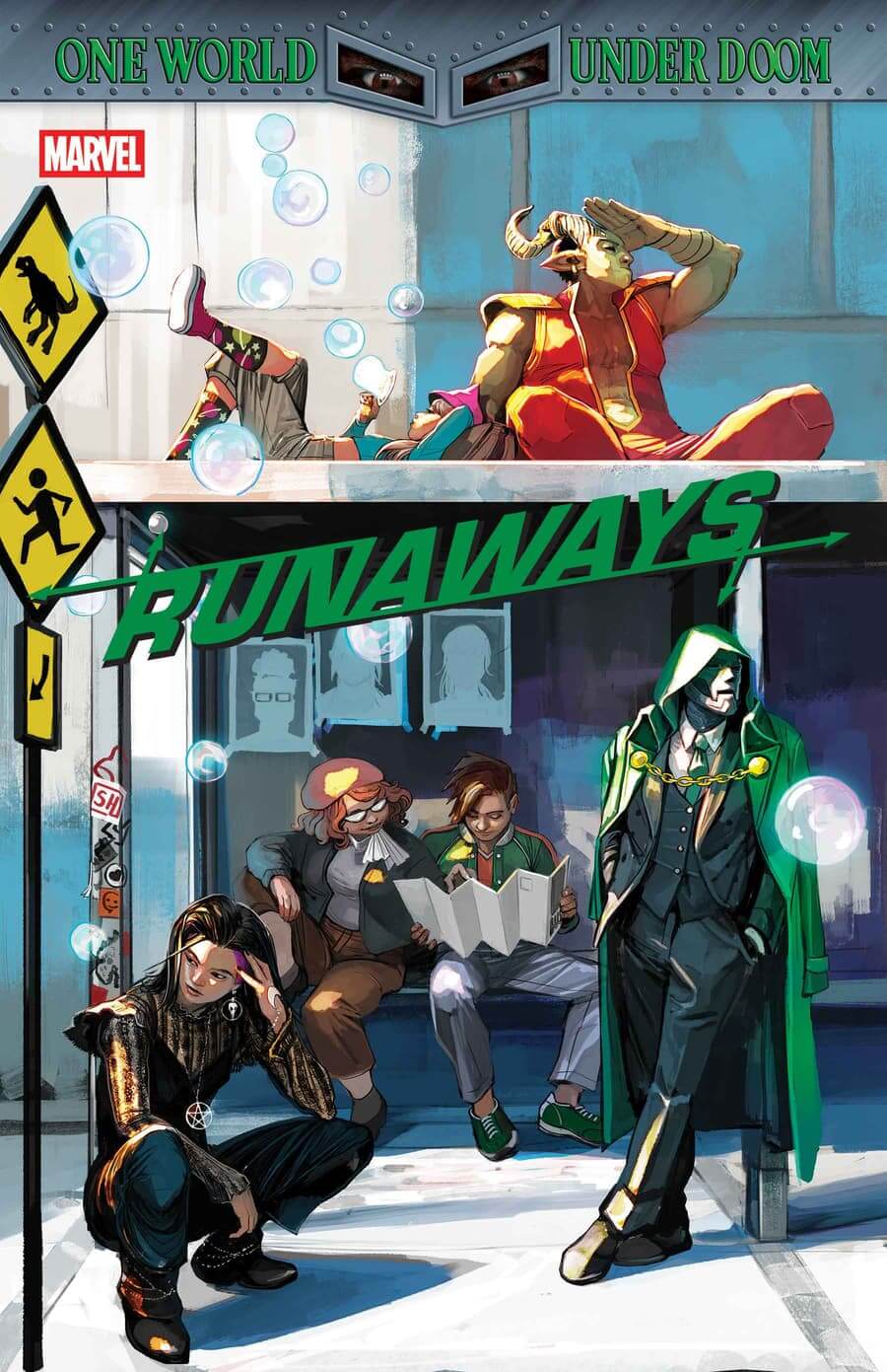 Cover di Runaways 1 di Stephanie Hans