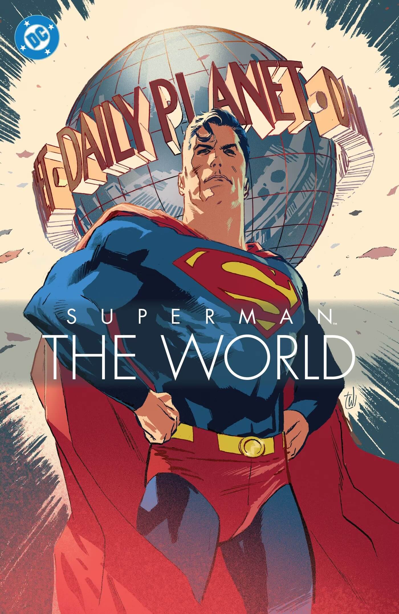 Cover di Superman: Il Mondo di Lee Weeks