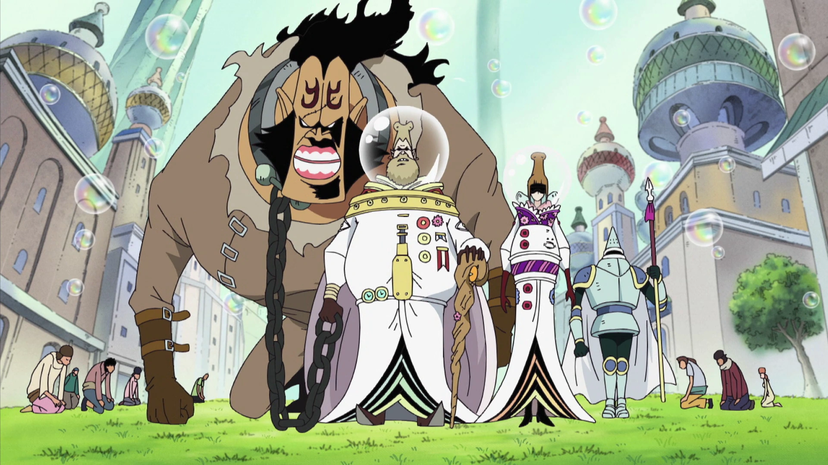 One Piece: l’anime mostra la crudeltà dei Draghi Celesti preview