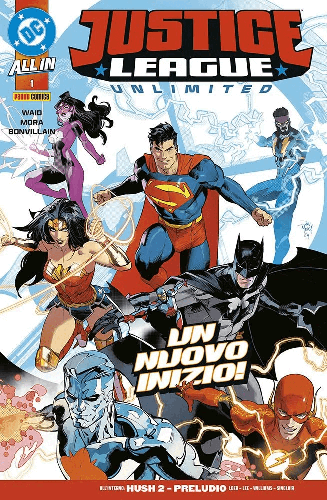 Justice League Unlimited 1, tra le uscite DC Panini del 15 maggio 2025