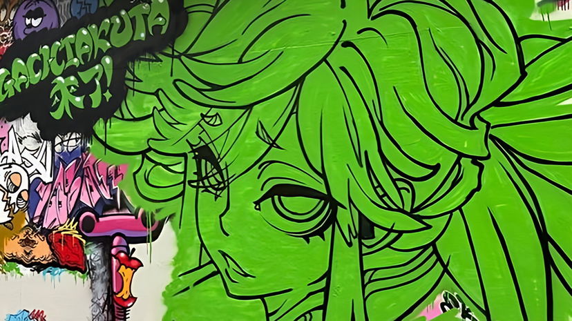 Gachiakuta: i graffiti dell’anime colorano le città di mezzo mondo preview