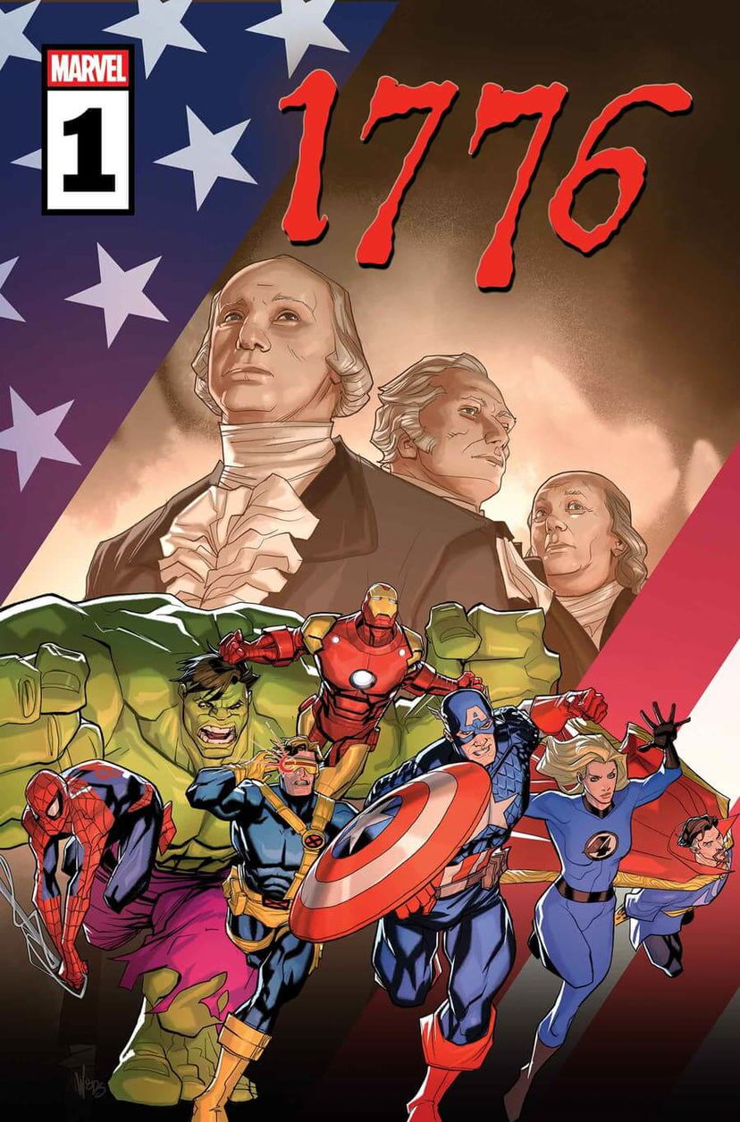 1776: Capitan America e gli eroi Marvel celebrano i 250 anni degli USA preview