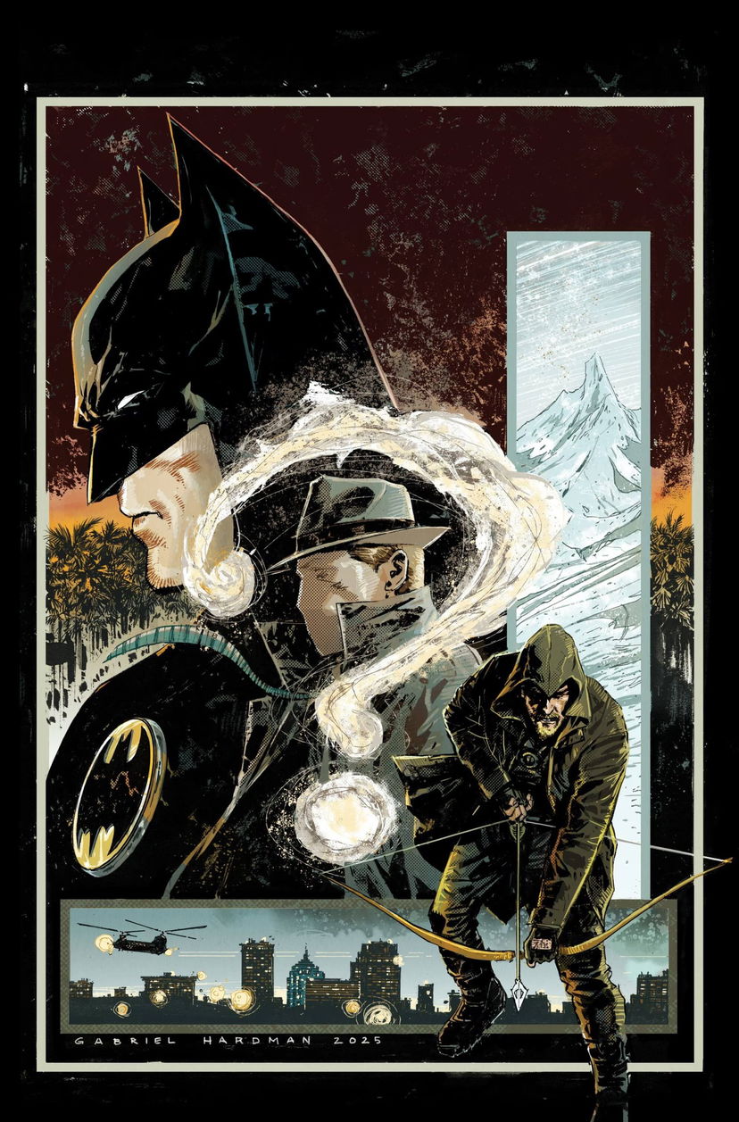 Arcadia: Batman, Green Arrow e Question insieme nella mini DC Black Label preview