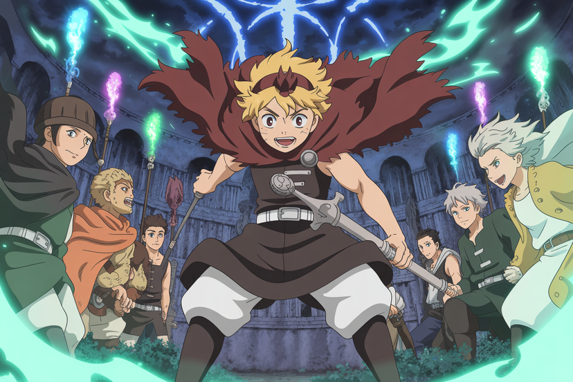 Black Clover festeggia 10 anni con una visual speciale firmata Tabata preview