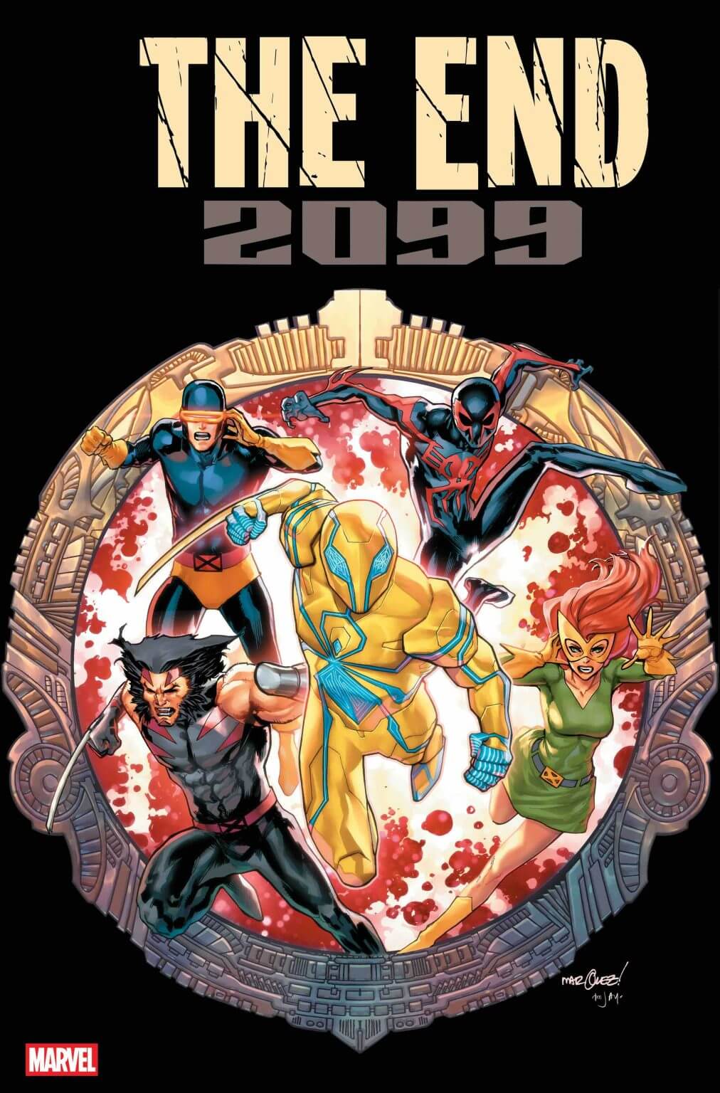 Cover di The End: 2099 1 di David Marquez