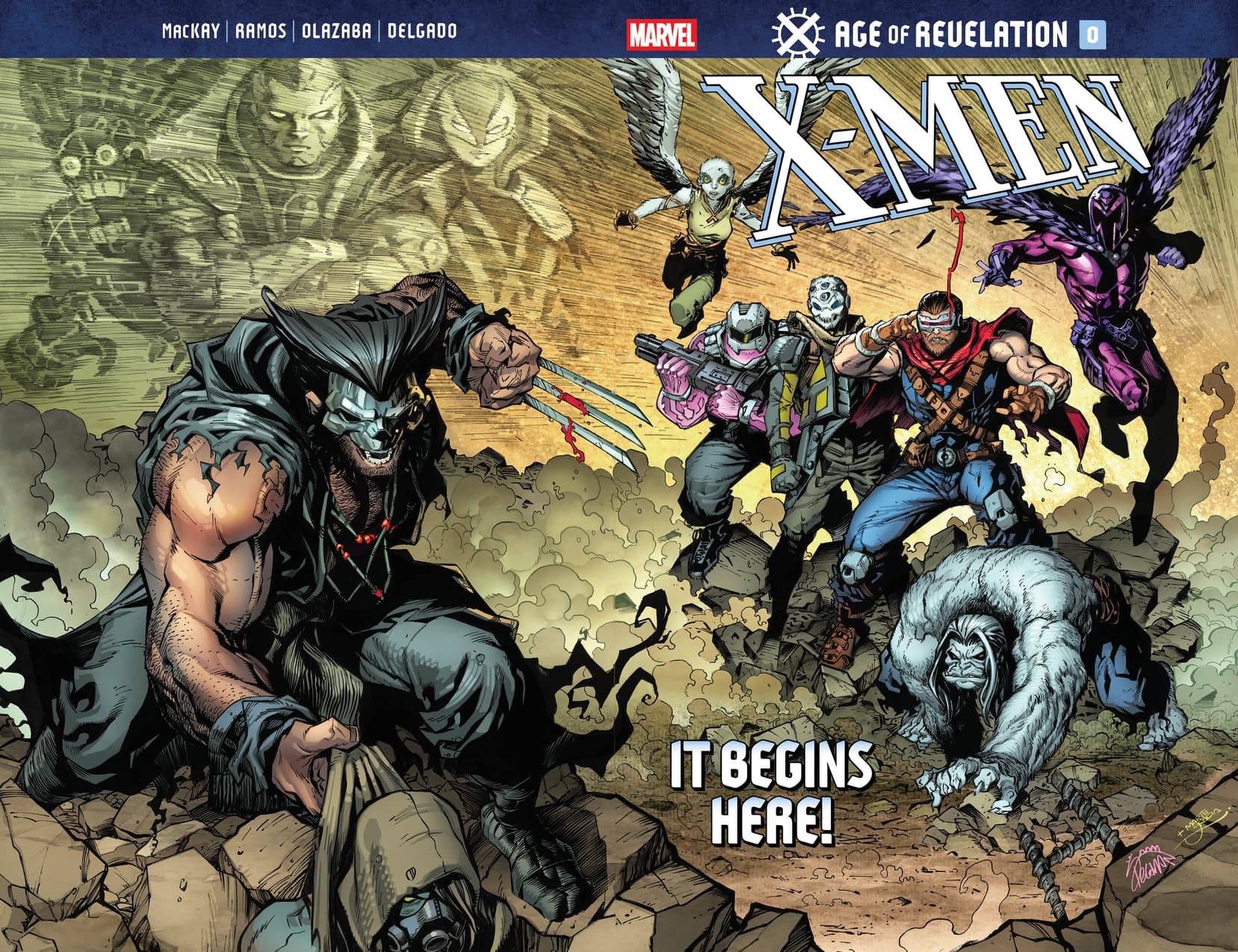 Cover di X-Men: Age of Revelation 0 di Ryan Stegman