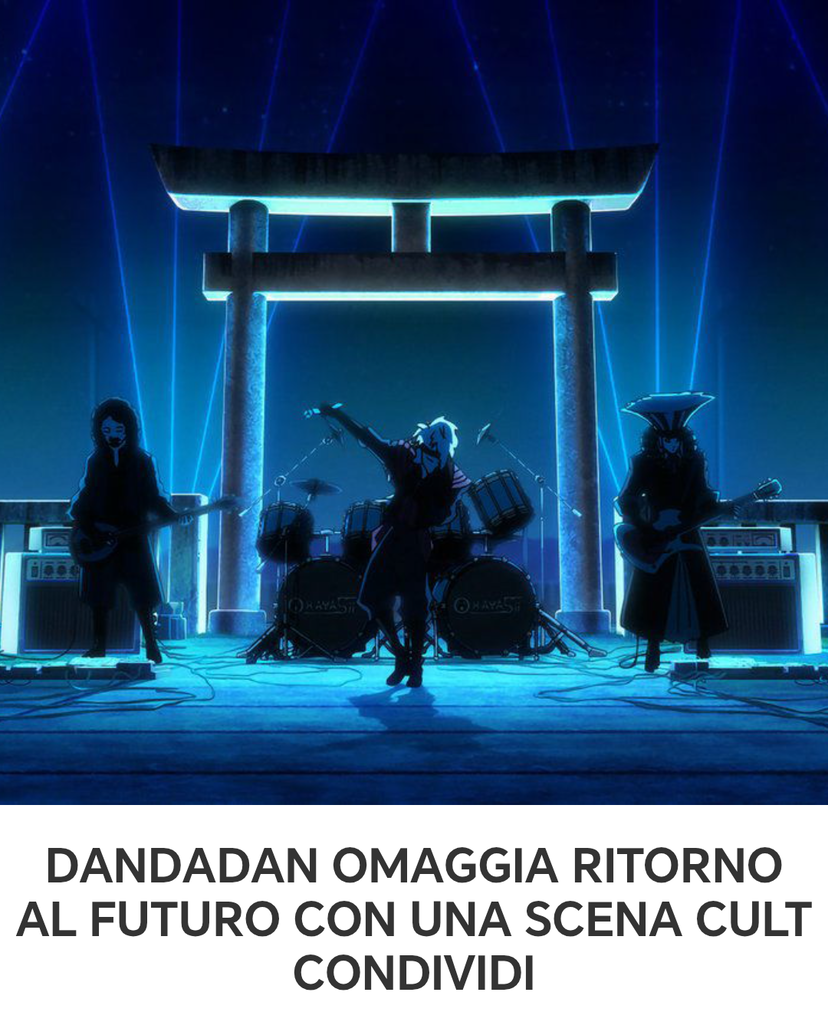 DanDaDan omaggia Ritorno al Futuro con una scena cult preview