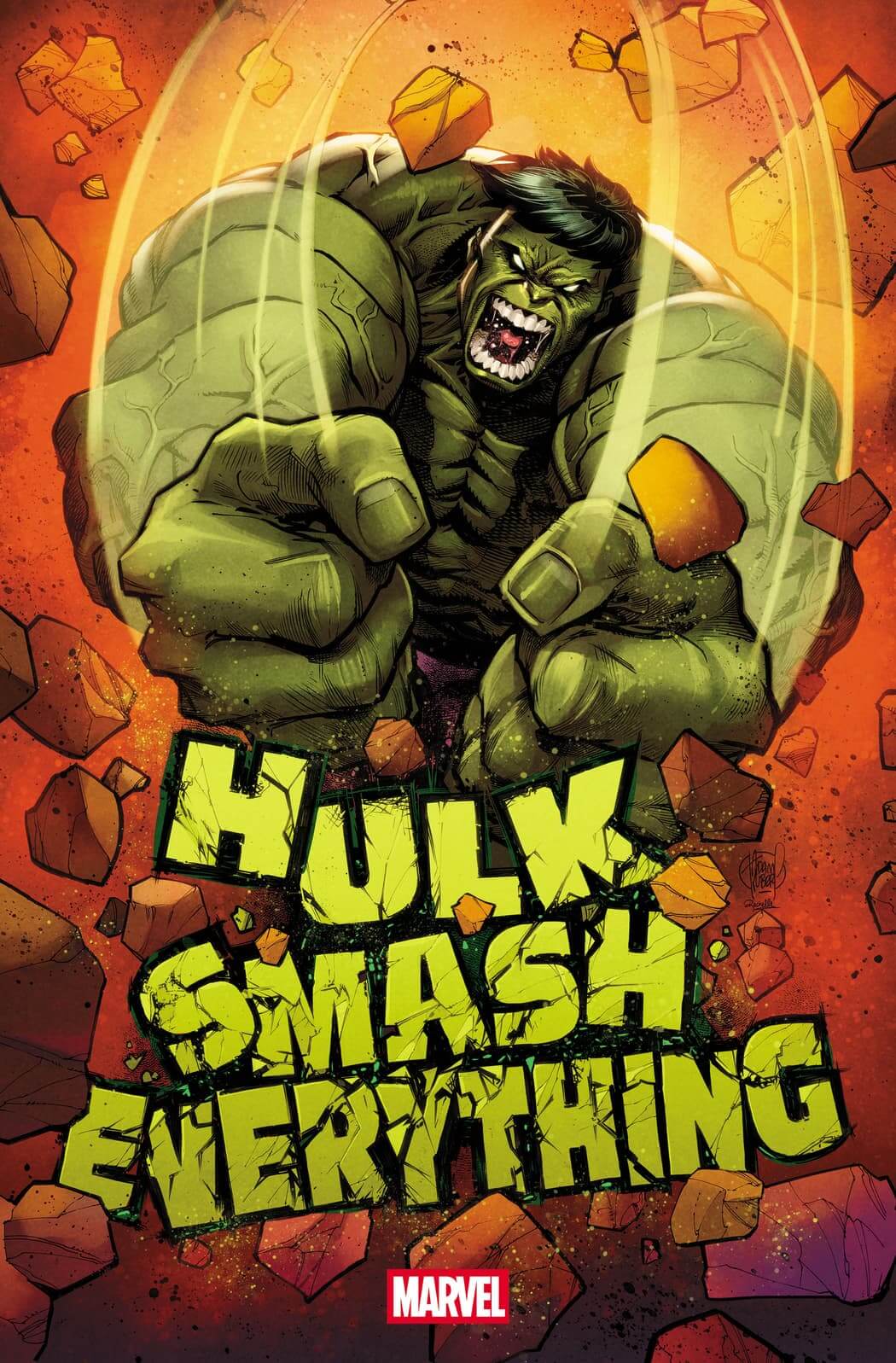 Hulk spacca tutto nella nuova miniserie Smash Everything article-post