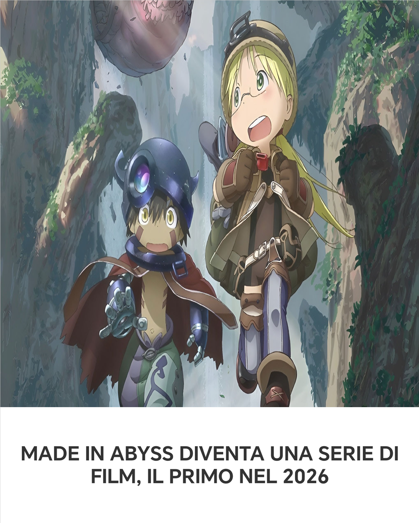 Made in Abyss diventa una serie di film: il primo capitolo arriverà nel 2026 preview
